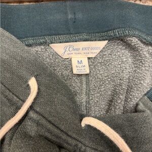 J Crew Knit Goods Jogger Sweatpants Size M Slim